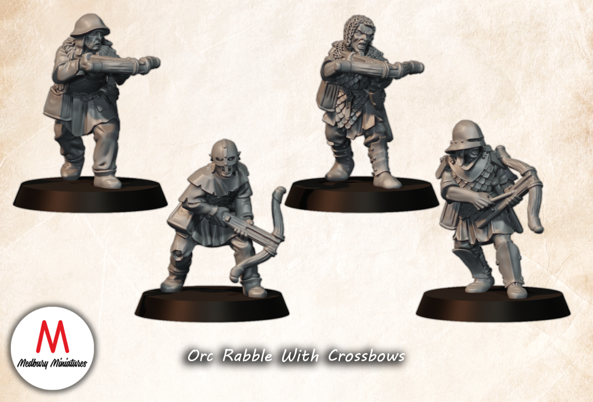 Orks mit Armbrüsten